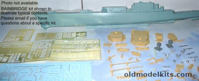CM 1/350 DD Type 36A (German WW2-waterline hull only) plastic model kit